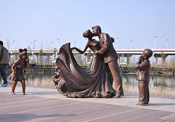 公園景觀小品雕塑 戶外人物雕塑